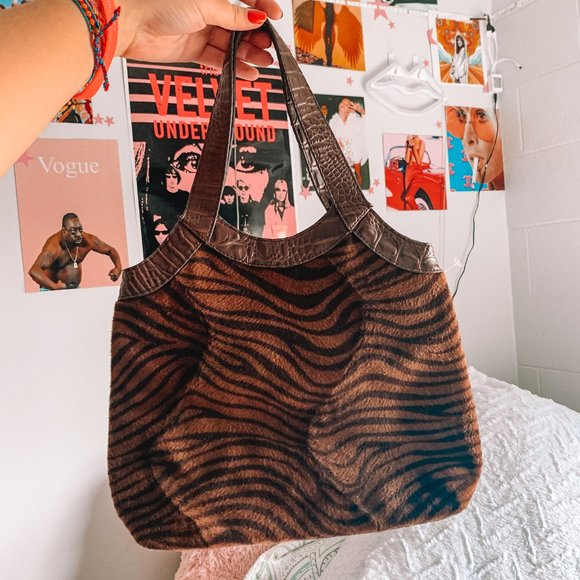 zebra print bag - Picture 2 of 2